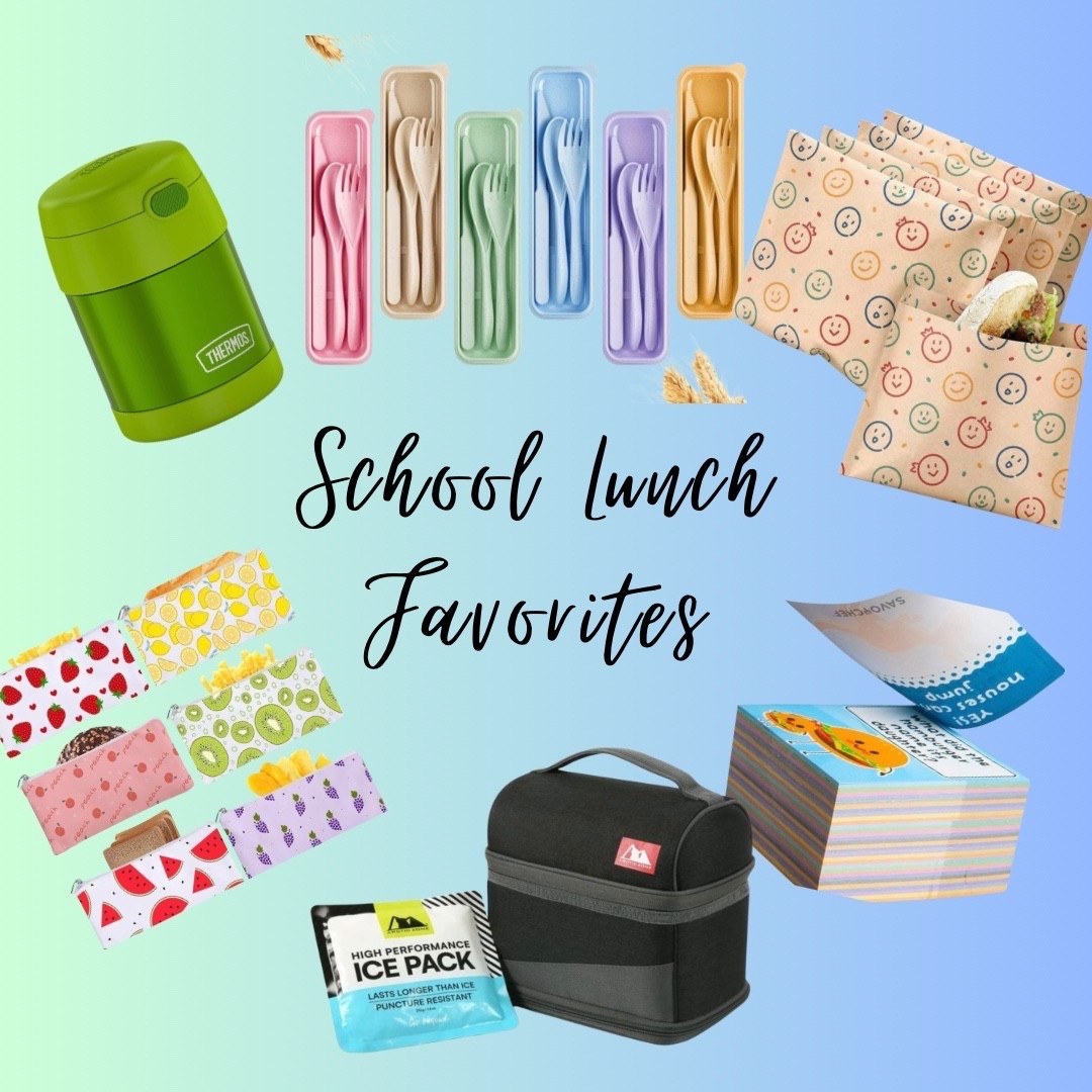 Back-to-school lunches made easier! 🥪Sharing all the school lunch essentials you’ll want for packing lunches and making busy mornings a little smoother. 🍎

#backtoschool #schoollunch

#LTKmomlife #LTKKids #LTKfoodie