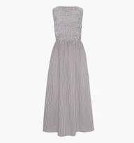 The Cosima Nap Dress - Chocolate Gingham | Hill House Home US