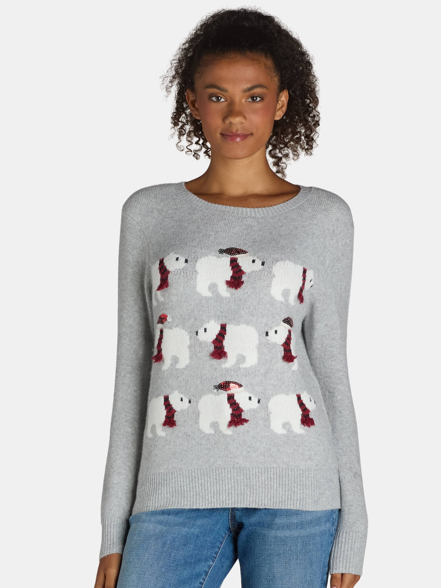 Holiday Time Christmas Sweater, Sizes XS-3X | Walmart (US)