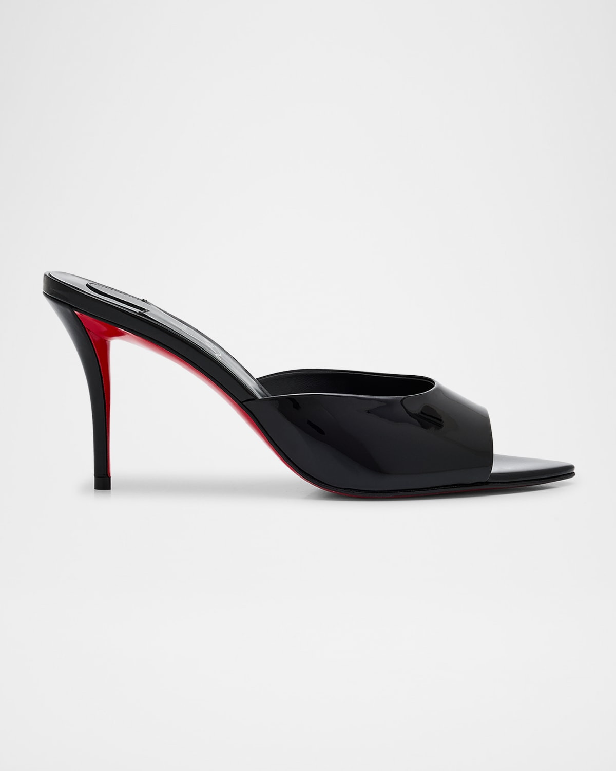 80mm Miss Z Patent Mule Sandals | Neiman Marcus
