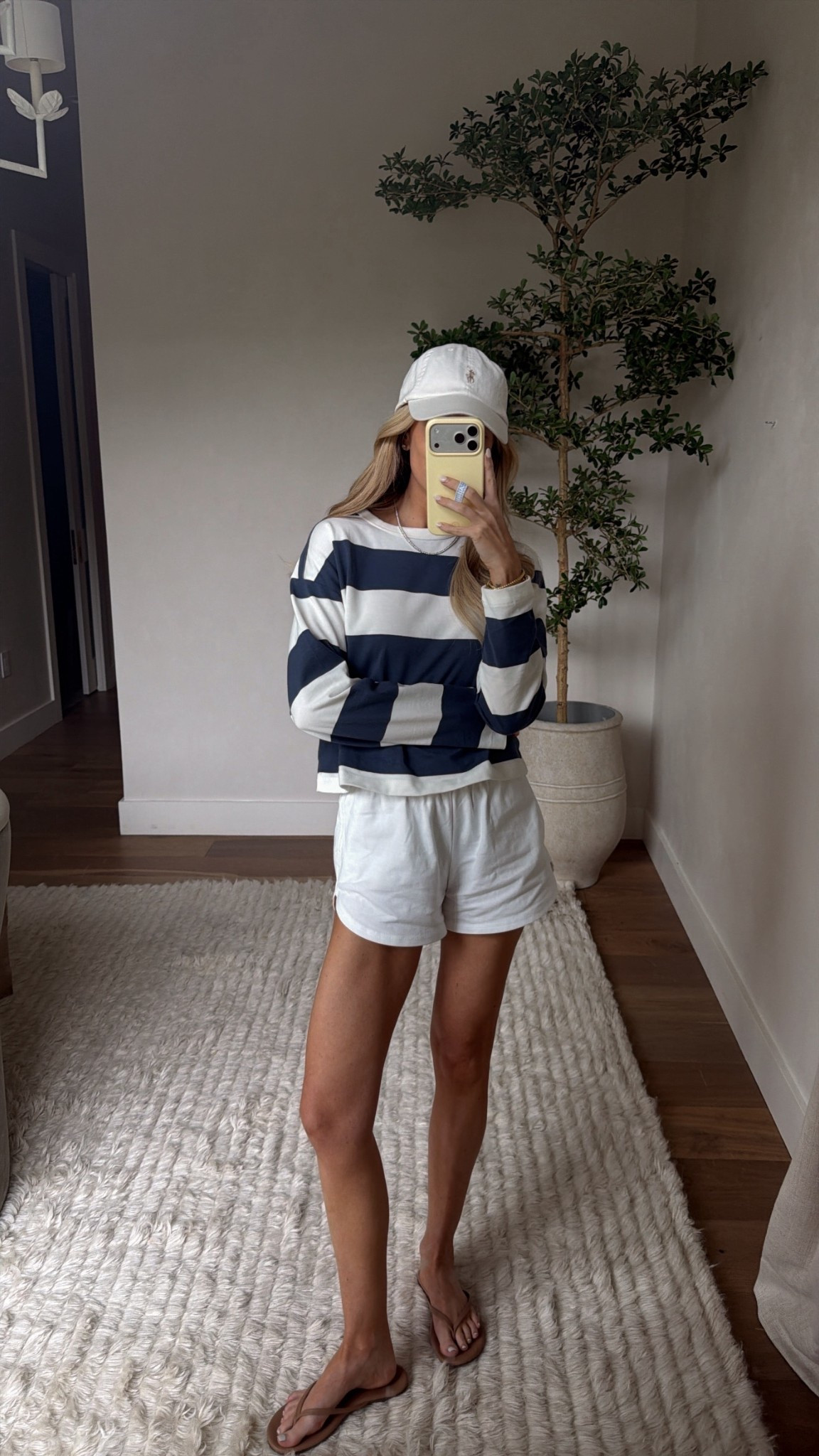 Wearing an XS in both!