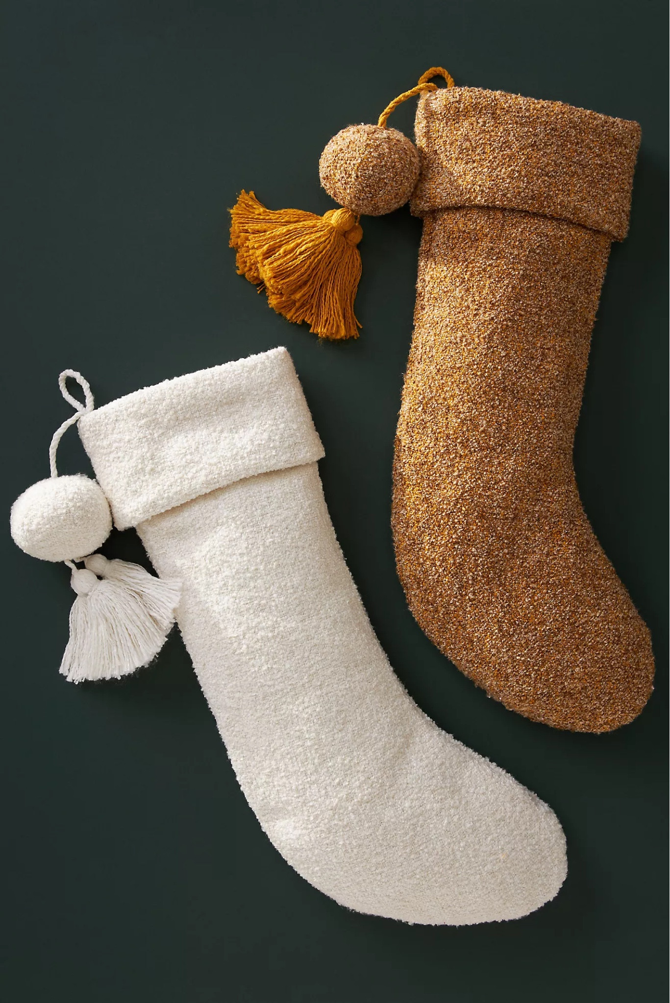 Boucle stockings for Christmas 

#LTKSeasonal #LTKstyletip #LTKhome