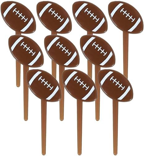 Amscan 409858 Football Molded Party Picks | 36 pieces | Amazon (US)