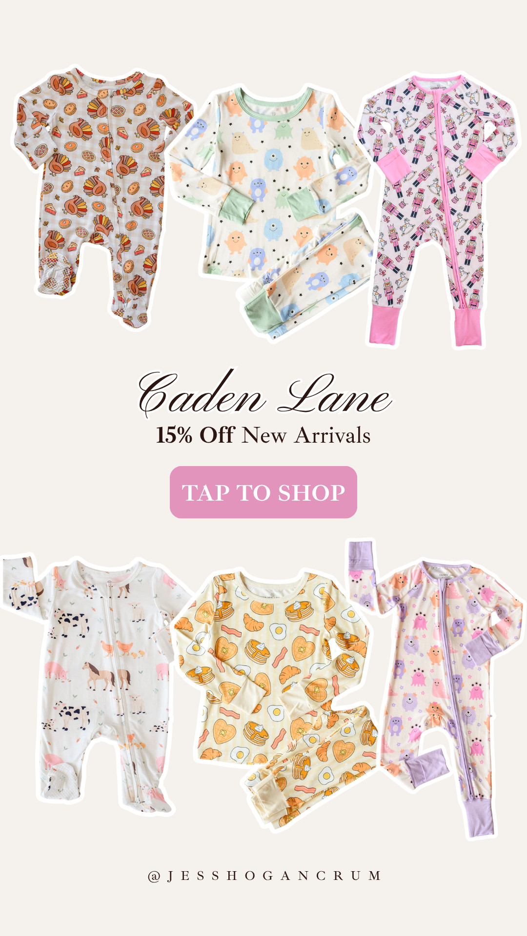 15% new arrivals at caden lane with code ALLNEW!

sale alert, new arrivals, babies, kids pajamas, cute pjs, baby pajamas, caden lane, new baby, newborn, holiday, jess crum 

 #LTKSaleAlert #LTKBaby #LTKKids