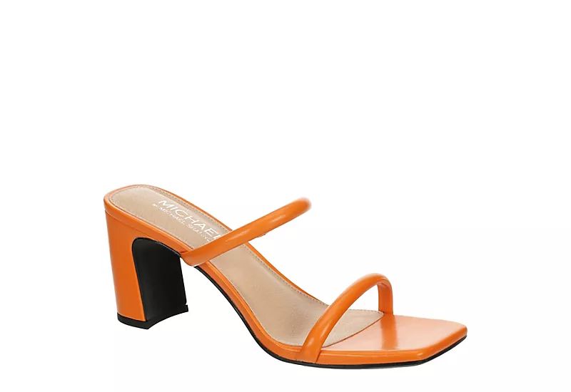 Michael By Michael Shannon Womens Dionne Slide Sandal - Orange | Rack Room Shoes