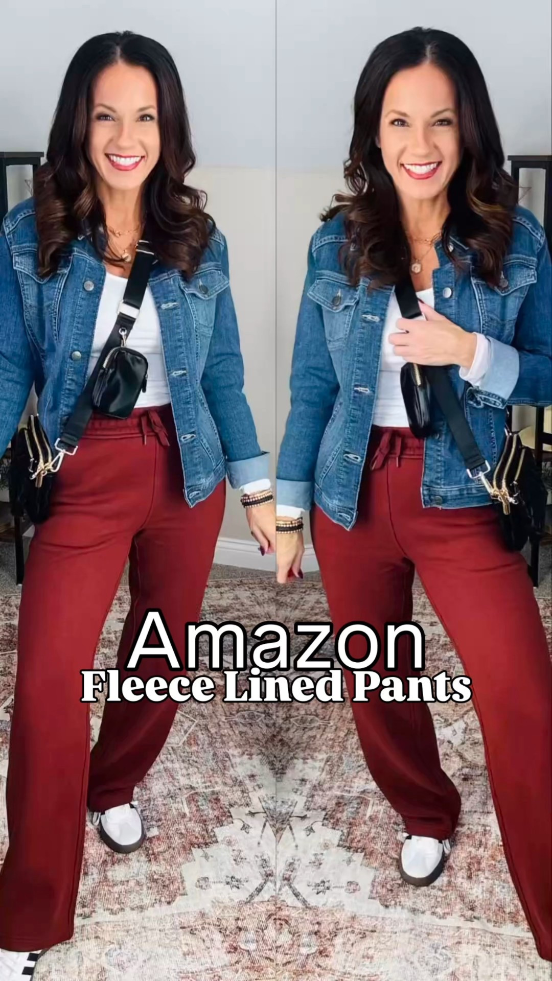 The perfect weekend outfit! 
I’m 5’3 and 125lbs for reference. Wearing a small in denim jacket-tts // small in white top-tts // sized down to XS in pants-run a tad big // wearing my tts in shoes 

#LTKover40 #LTKfindsunder50 #LTKshoecrush

#LTKTravel #LTKootd #LTKFindsUnder100