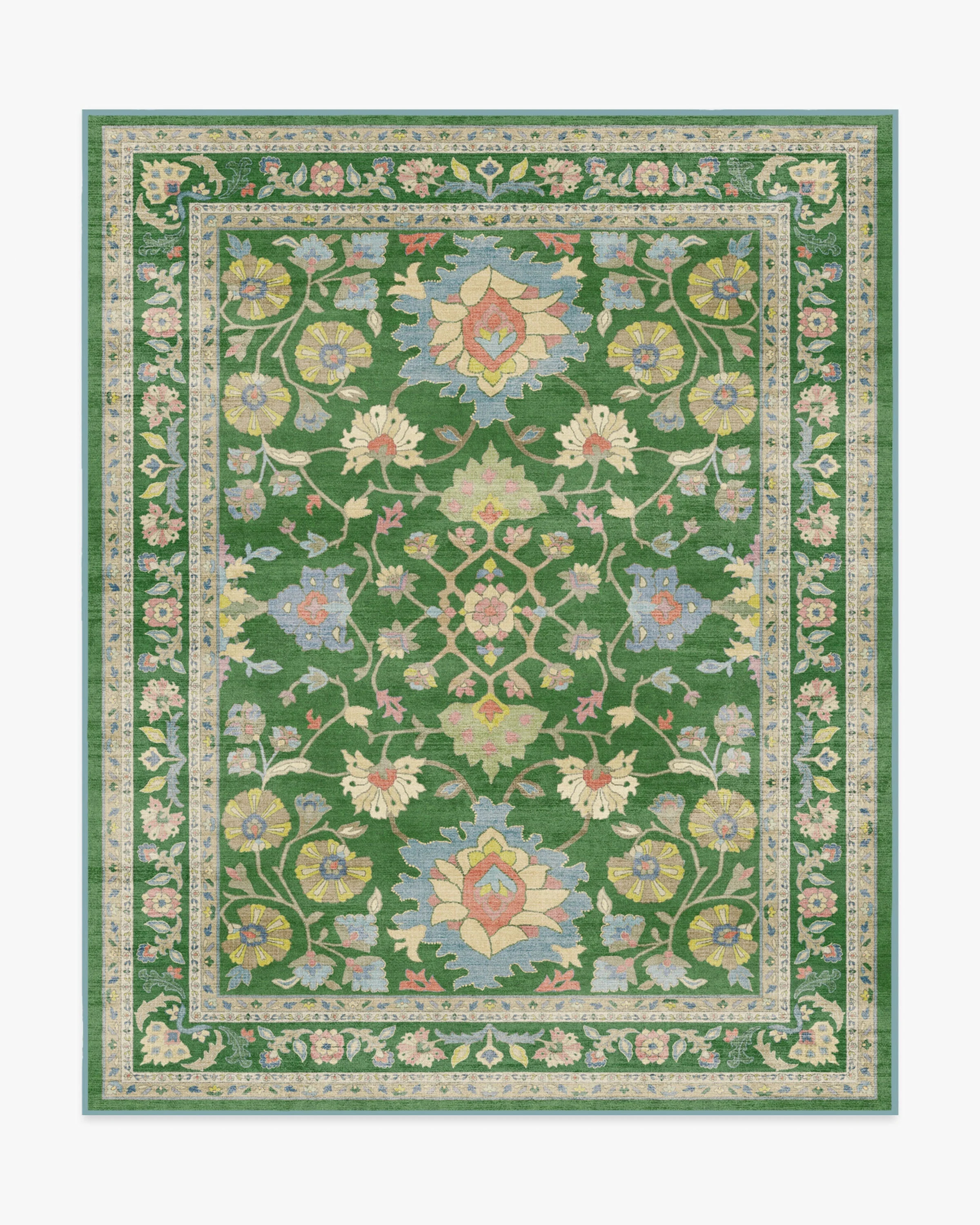 Calabria Green Rug | Ruggable US | Ruggable