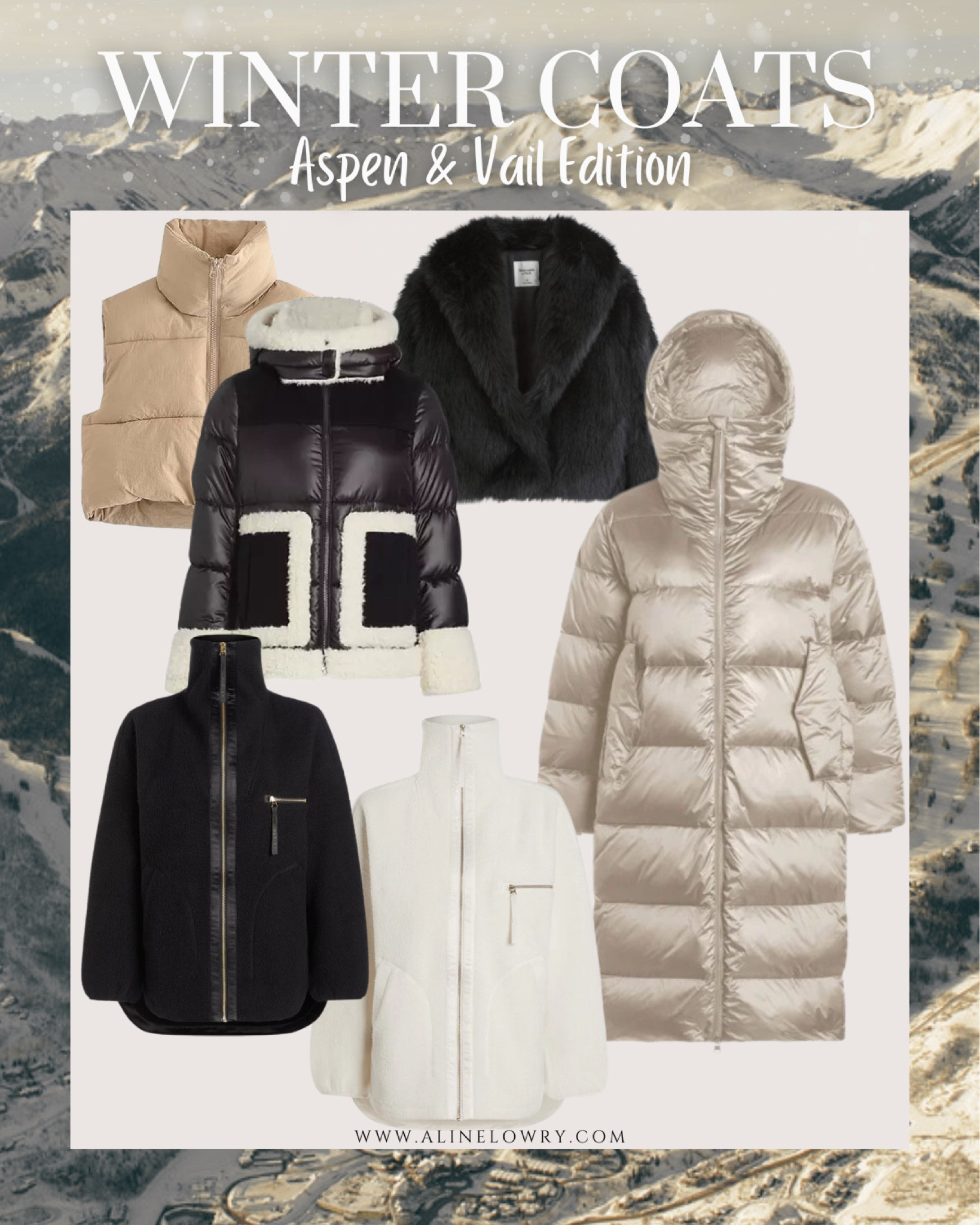Winter Coats - Aspen & Vail Edition🎿🌨️
Fur Coats, Puffer Jacket, Puffer Vest, Long Puffer Coat, Fleece Jacket.

#LTKSeasonal #LTKtravel #LTKstyletip