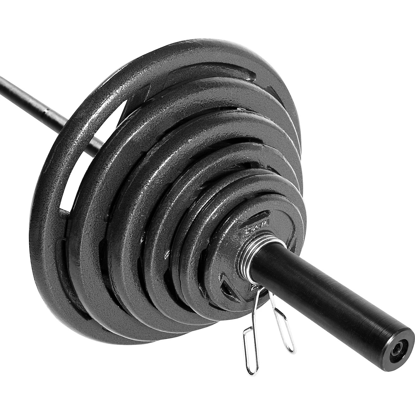 CAP Barbell 300 lb. Olympic Grip Weight Set | Academy Sports + Outdoors