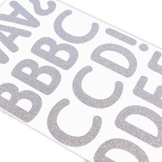 2.25" Silver Glitter Alphabet Stickers by Recollections™ | Michaels Stores