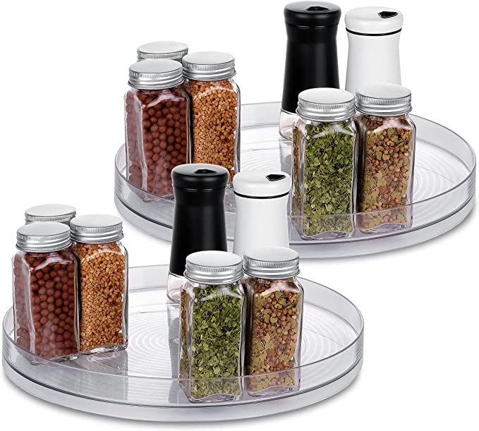 Lazy Susan Turntable Organizer - for Kitchen, Pantry, Cabinet, Dining Table, Refrigerator, Counte... | Amazon (US)