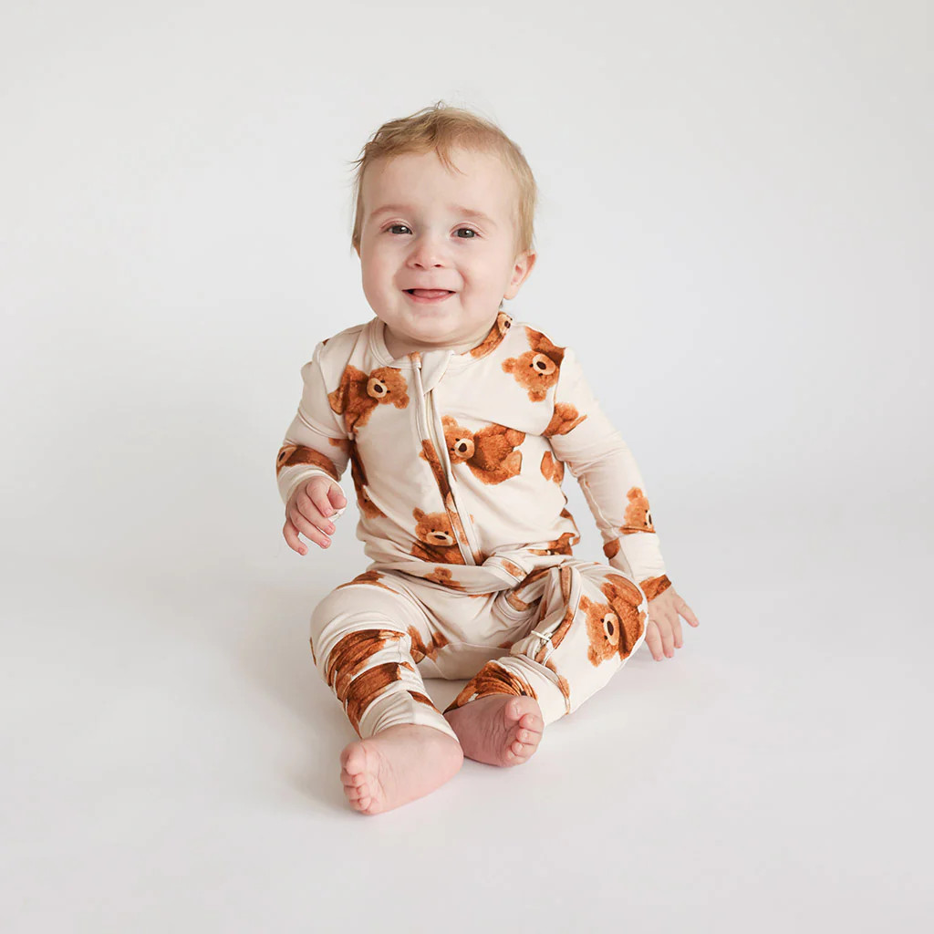 Bears Yellow Baby Convertible Sleeper | Teddy Freddy | Posh Peanut