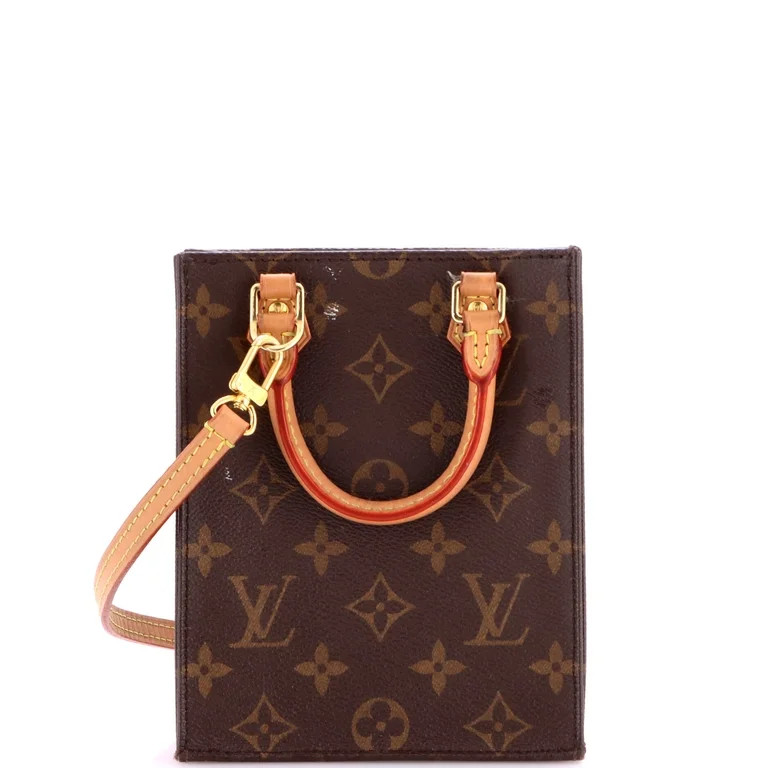 Pre-Owned Petit Sac Plat Bag Monogram Canvas By Rebag | Walmart (US)