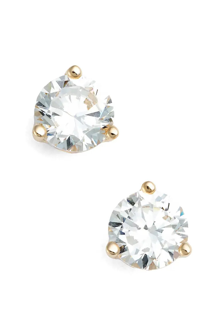 Gift Boxed Cubic Zirconia Stud Earrings - 1.0ct. | Nordstrom | Nordstrom