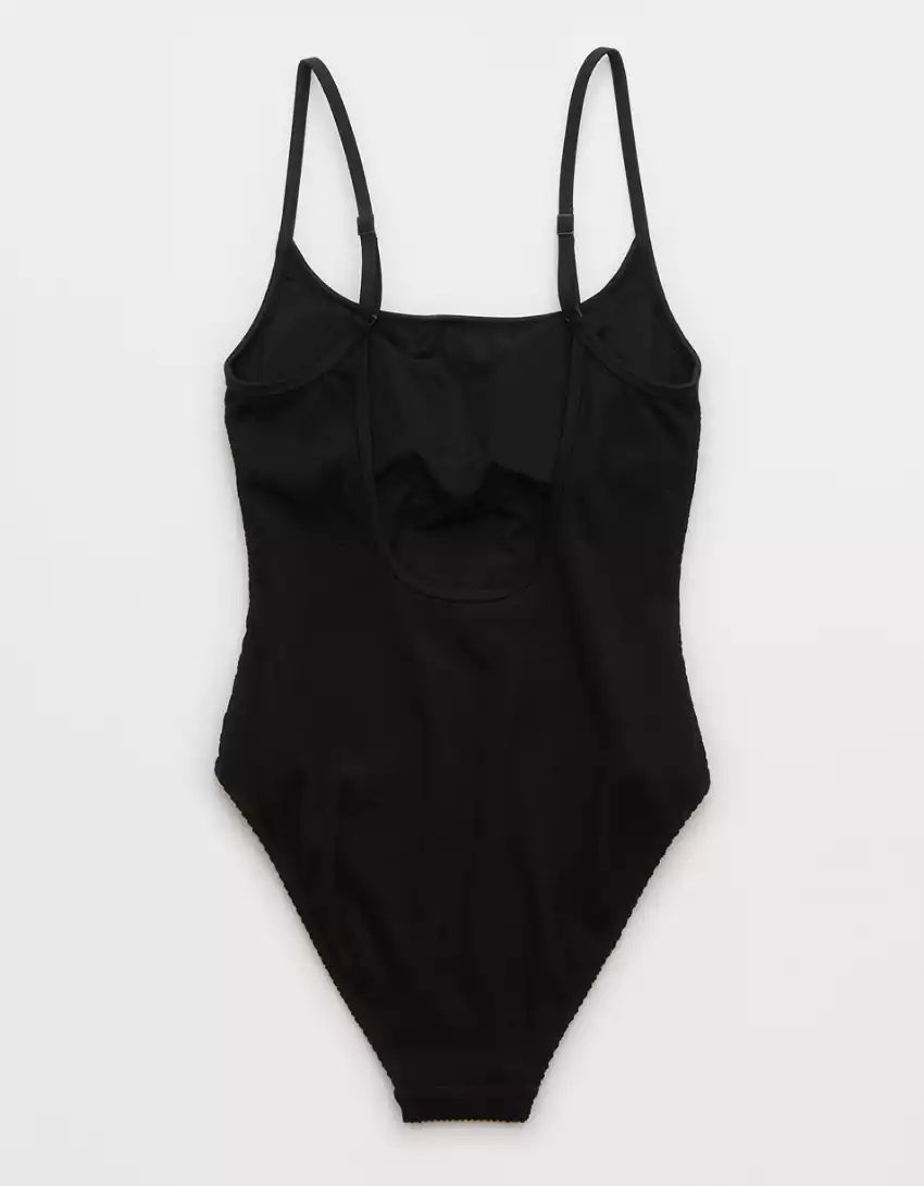 Aerie Crinkle Scoop One Piece Swimsuit | Aerie