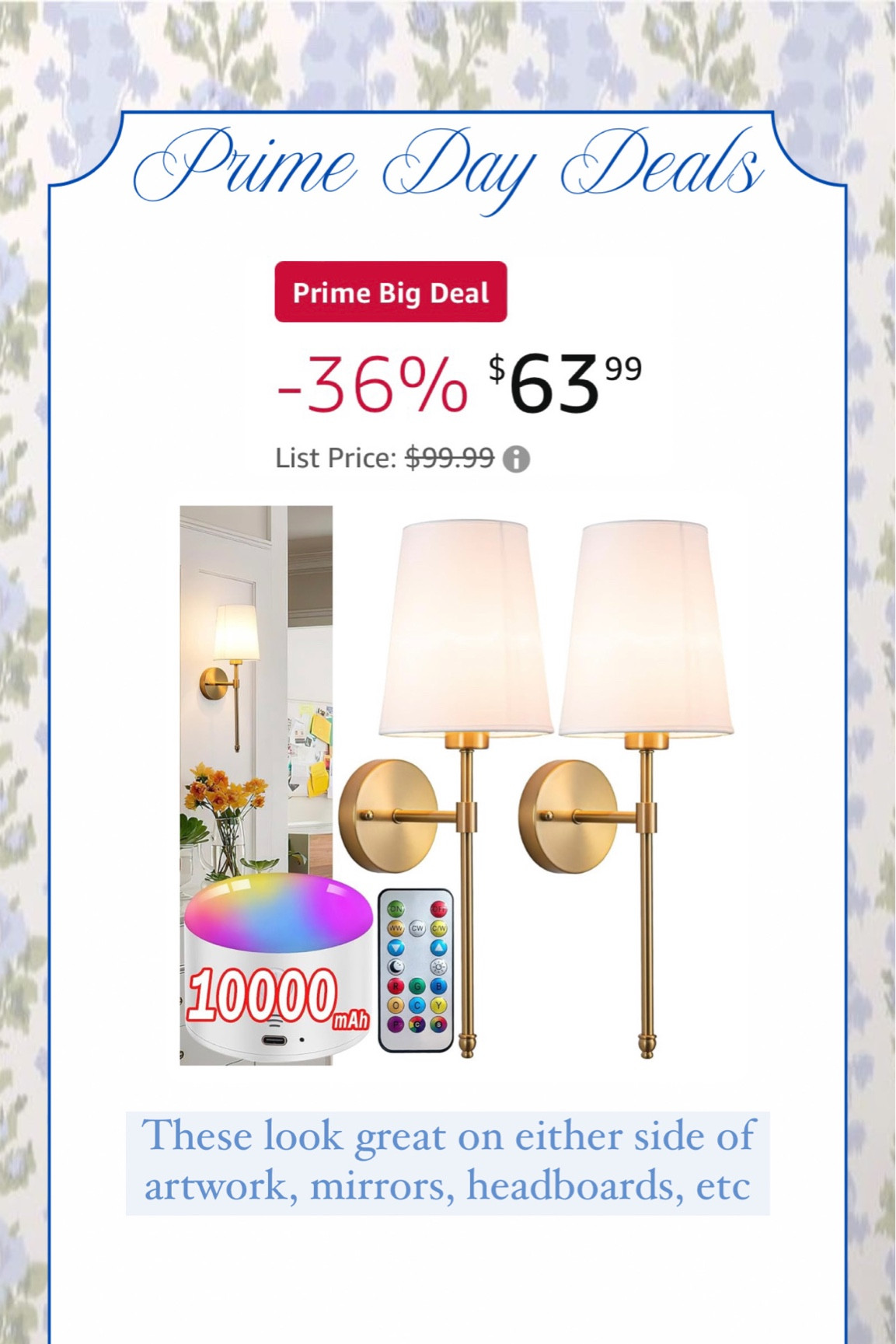 Prime day deals home

#LTKFindsUnder100 #LTKSaleAlert #LTKxPrimeDay