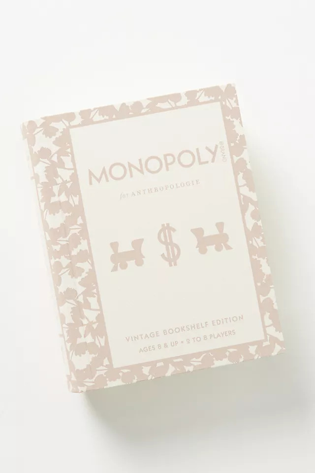 Vintage Bookshelf Edition Monopoly Game | Anthropologie (US)