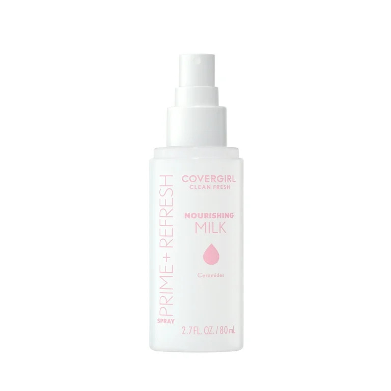 COVERGIRL Clean Fresh Prime+Refresh Serum Spray, 100 Nourishing Milk, 2.7 fl oz | Walmart (US)