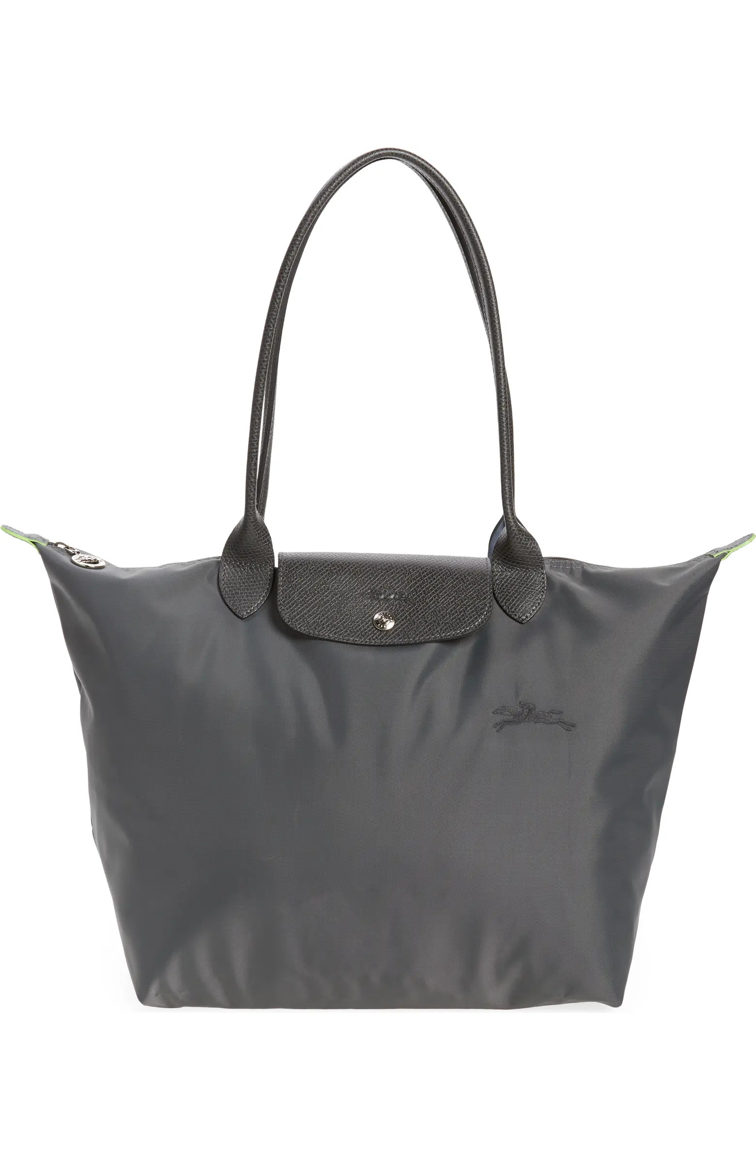 Le Pliage Green Recycled Canvas Large Shoulder Tote | Nordstrom