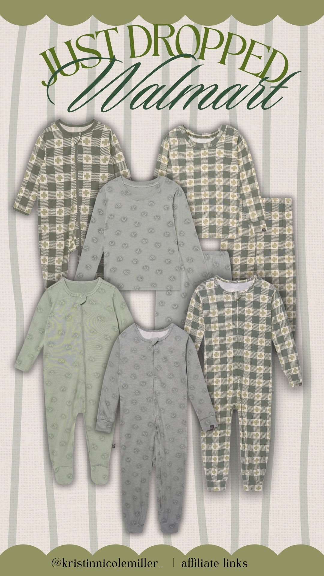 Saint Patrick’s day pajamas for kids at Walmart! 

Kids family babies toddler affordable trending soft cozy comfortable 

#LTKFindsUnder50 #LTKSeasonal #LTKmomlife