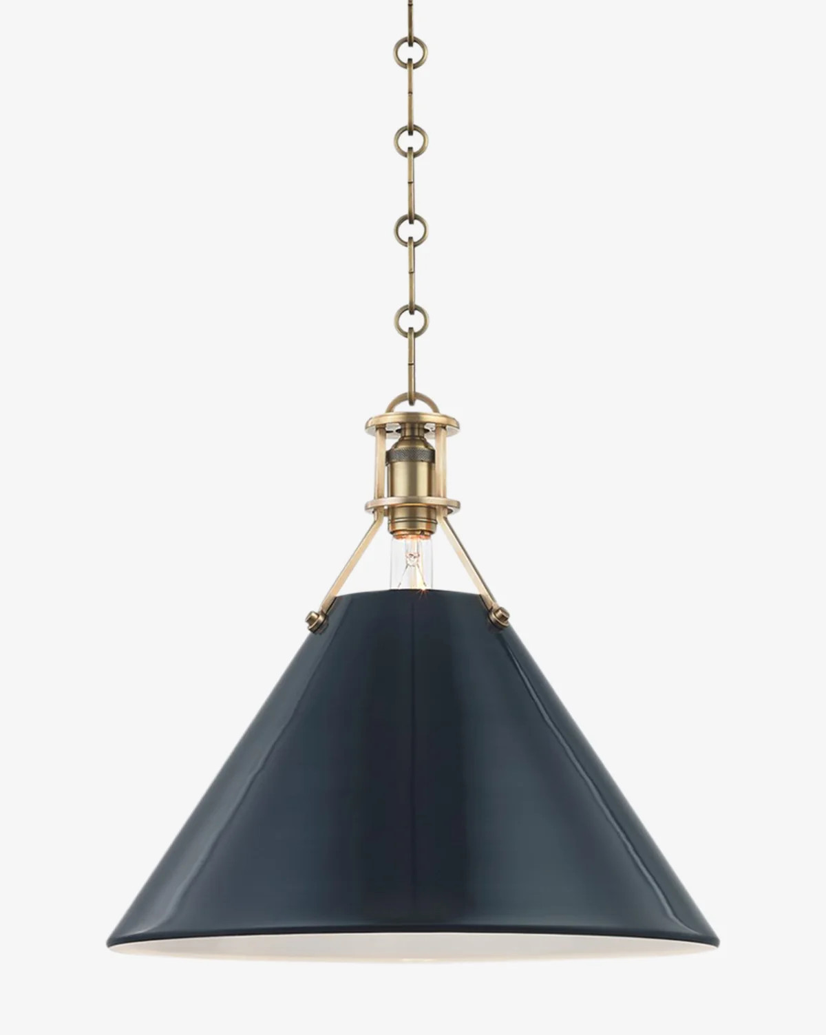 Elbridge Pendant Light Large/Aged Brass/Off-White | Off White | McGee & Co. (US)