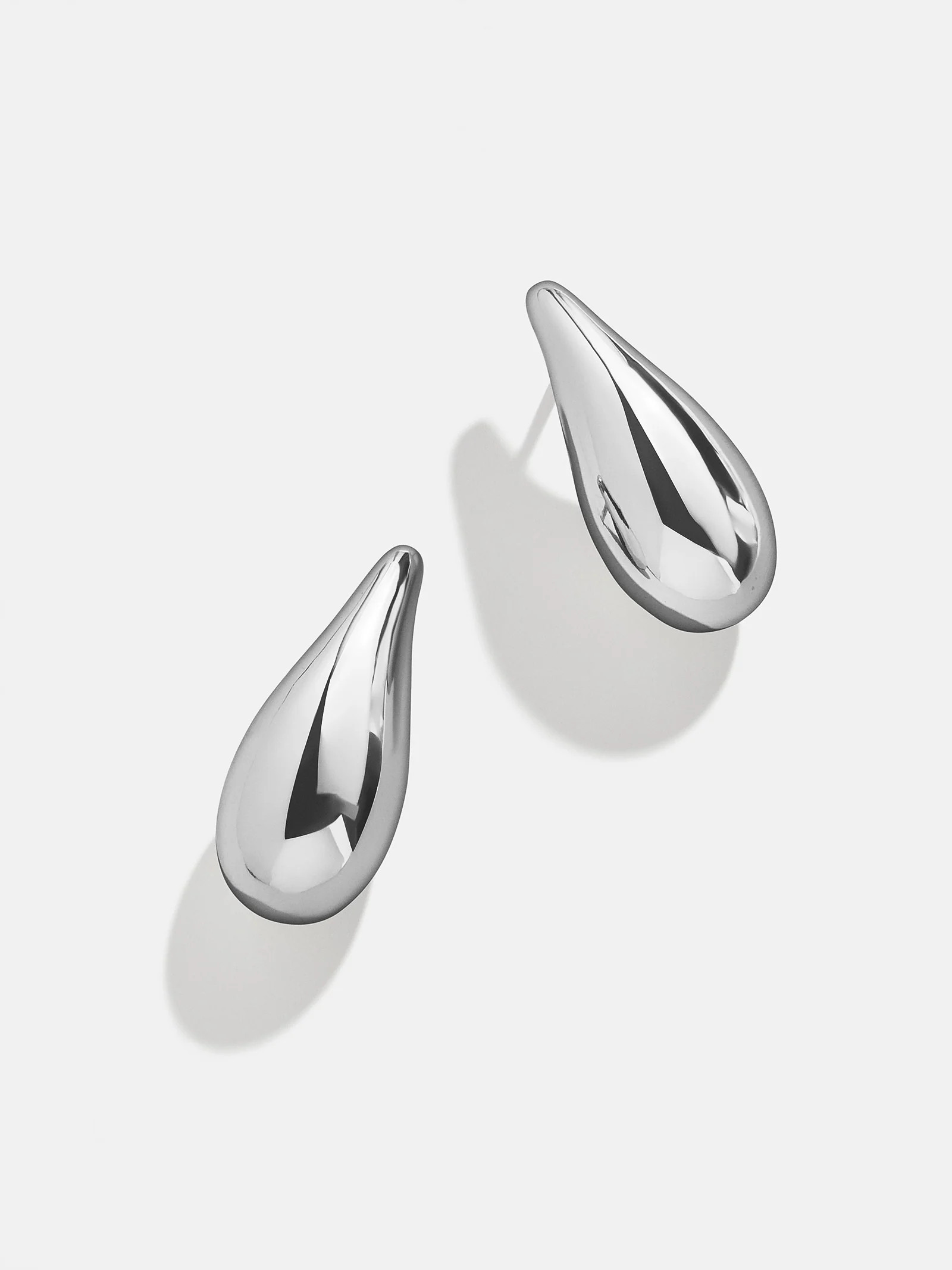 Ella Earrings - Rhodium Plated Silver | BaubleBar (US)