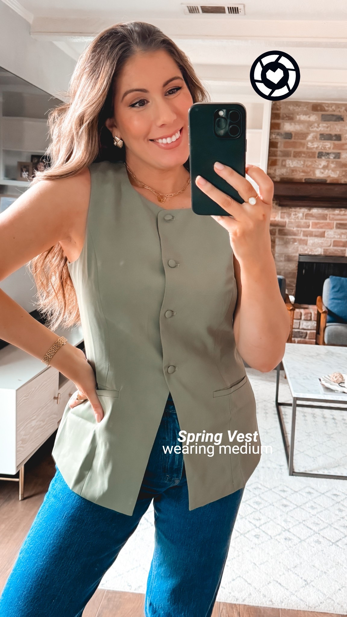 Looking for a long vest?? I got you!! This Amazon vest is perfection. Love the sage color for spring and it’s so flattering 

#LTKStyleTip #LTKSeasonal #LTKFindsUnder50