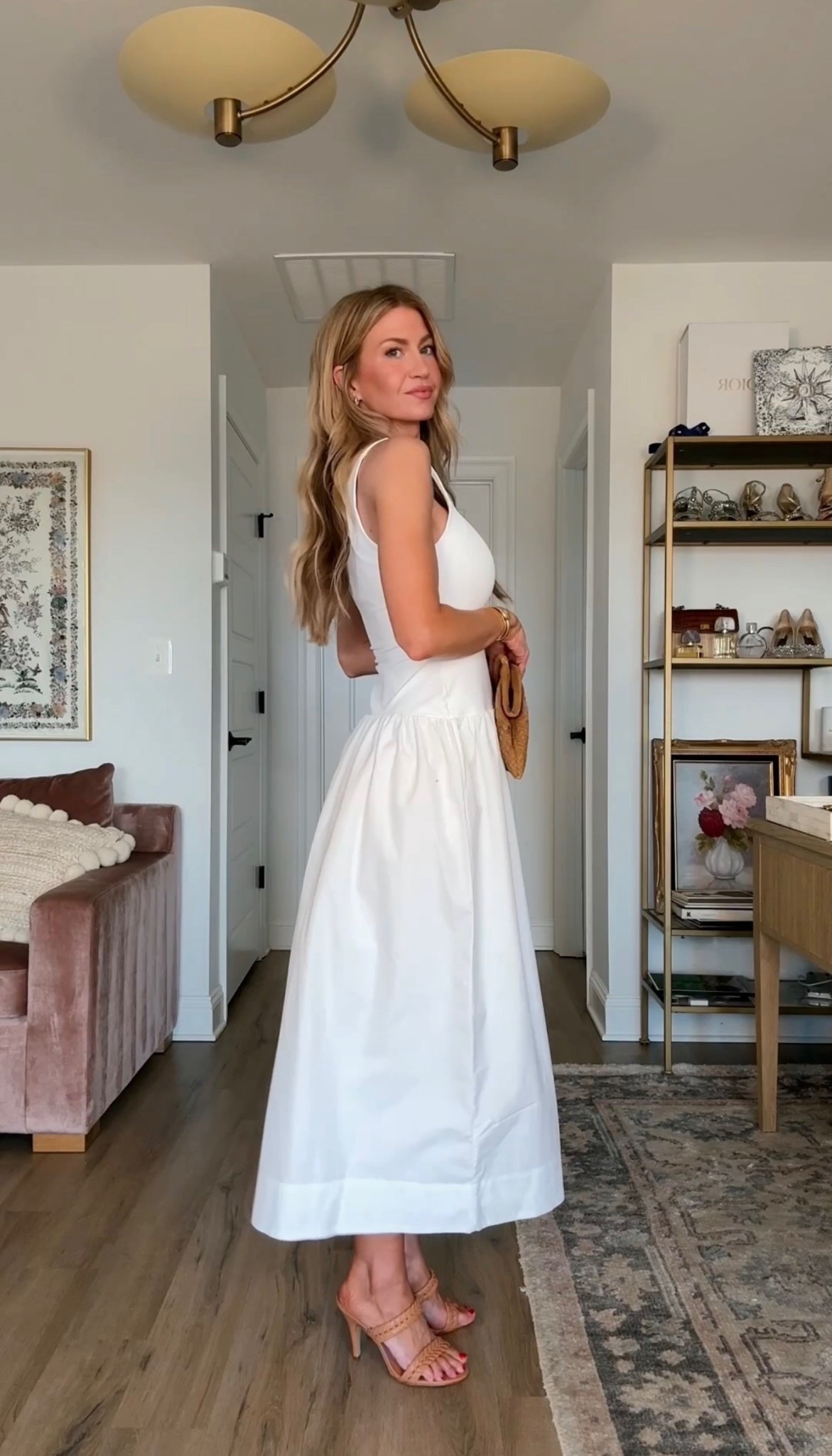 Perfect white dress for spring and summer! 
Runs TTS, wearing size small. 

#LTKMothersDay #LTKootd #LTKdayinmylife