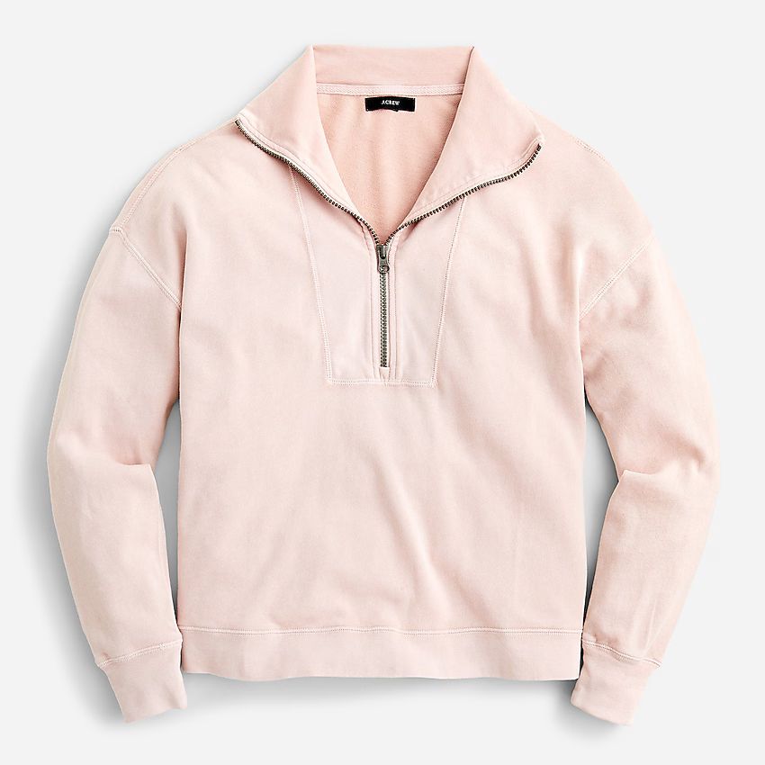 Magic Rinse™ half-zip sweatshirt | J.Crew US