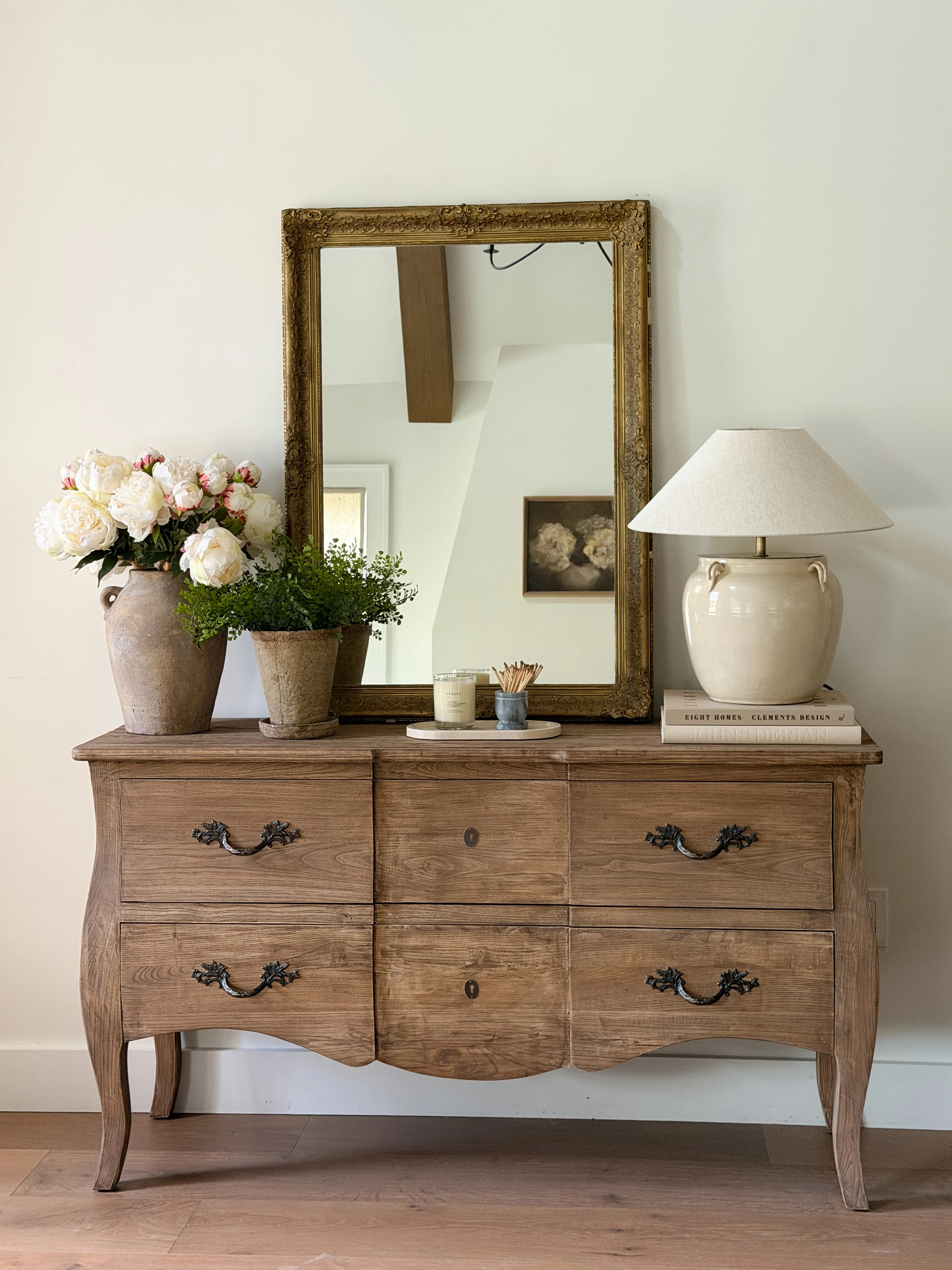 Reclaimed Oak Toulouse Console | Cottage and Key