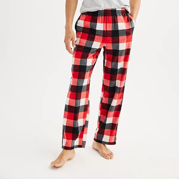 Men's Celebrate Together™ 2-Pack Christmas Fleece Pajama Pants | Kohl's