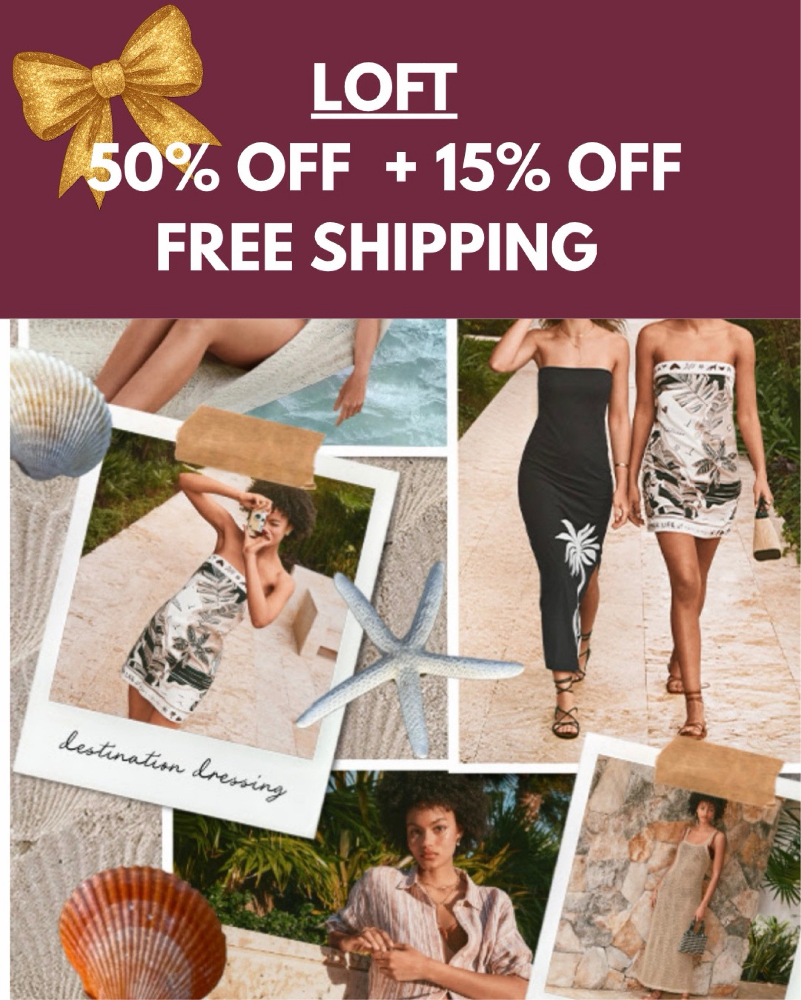 SALE at LOFT ‼️ SAVE 50% OFF + an additional 15% OFF and enjoy FREE SHIPPING too 👏 Click any product photo to Shop + SAVE!! Would be so appreciated 😍 

Workwear - Date Night - Office Outfit - Seasonal- Shoe Crush - Resort Wear - Dress - Dinner Date 
- Travel - Boots - Cowboy 🤠 Western Wear - Business Casual- Lounge Sets


Follow my LTK @fashionistanyc on the @shop.LTK app to view this post and get my exclusive app-only content!

#liketkit #LTKgrwm #LTKdayinmylife #LTKootd #LTKTravel #LTKSaleAlert #LTKWorkwear #LTKPetite #LTKSeasonal #LTKMothersDay #LTKActive #LTKootd
@shop.ltk
https://liketk.it/6bfOB
