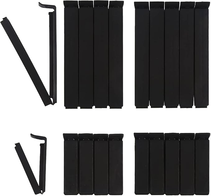 DIYASY Food Bag Clips,30 Pack Plastic Snack Sealing Clip for Food Storage & Packages Assorted Siz... | Amazon (US)
