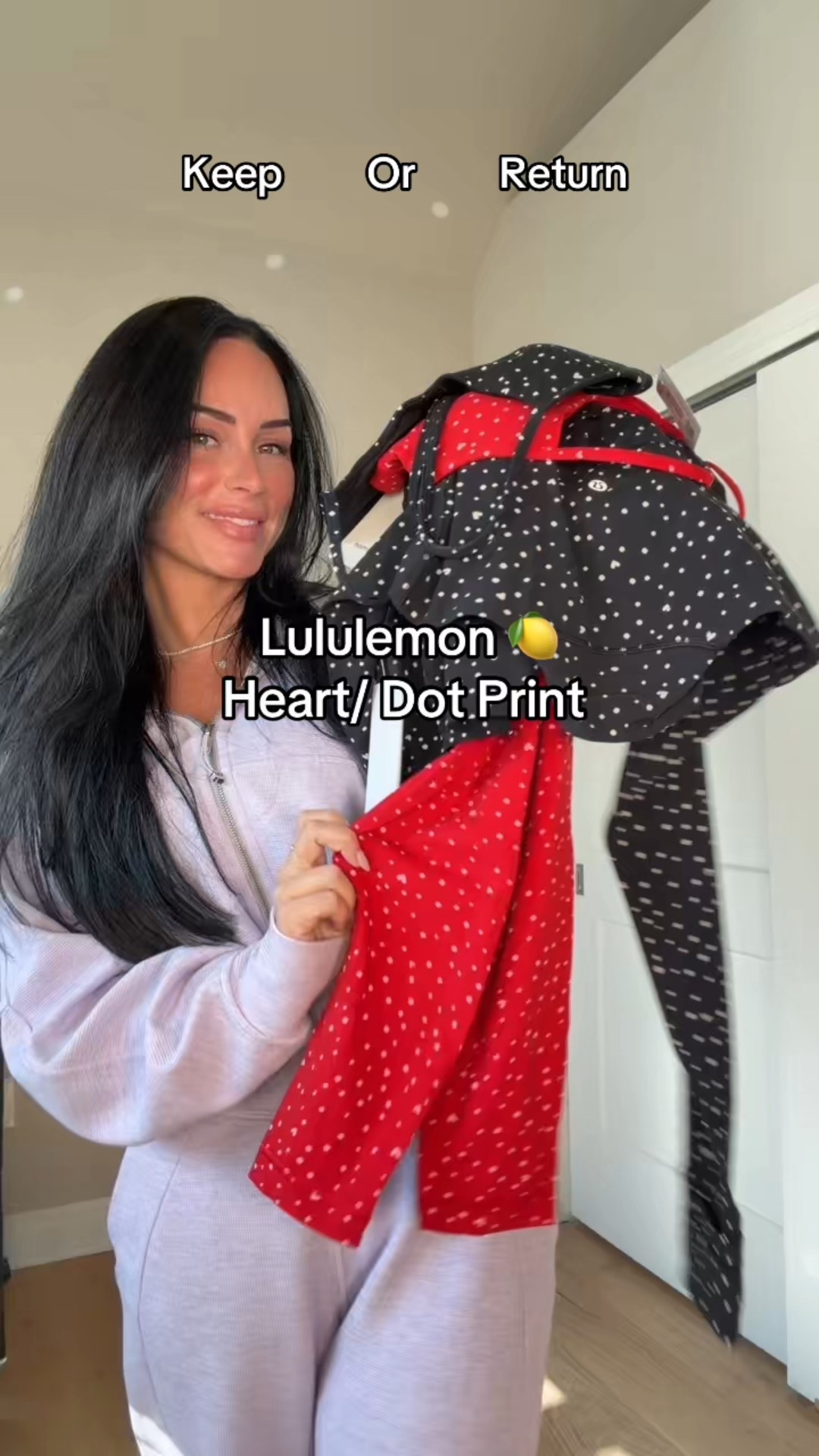 Lululemon dropped the cutest heart + dot pattern ♥️ Just a heads up the red bottoms are slightly sheer. I’ll 🔗 everything on my LTK in the lululemon section (a few pieces are still in stock!).

Sizing for reference:
5’7” • 145 lbs • 32DD
Size 6 top / size 4 bottoms

@lululemon 

#LTKActive #LTKootd #LTKfitnessgoals