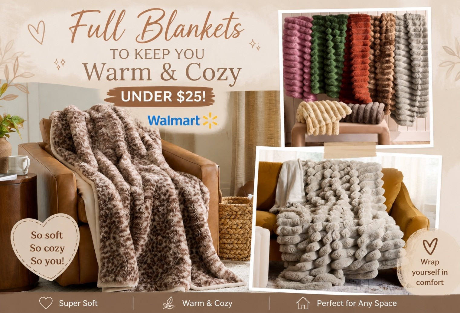 If you're getting ready for fall, Walmart is the place to shop! 🍂 So many stylish pieces at amazing prices. I've linked all of my favorite finds in my LTK to make shopping easy!
#LTKSaleAlert #WalmartFashion #FallLooks #BudgetFriendlyStyle #AutumnOutfits #WalmartHome #FashionInspo #EverydayStyle #LTKLove #FallShopping

#LTKSaleAlert #LTKSeasonal #LTKmomlife