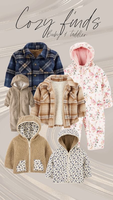 Cozy winter Sherpa finds for baby and toddlers 

#LTKbaby #LTKkids #LTKstyletip