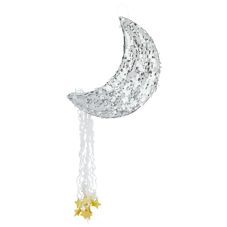 Pull String Moon Pinata for Twinkle Twinkle Little Star Birthday, Baby Shower Party Decorations (... | Walmart (US)