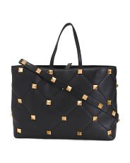 VALENTINO
Made In Italy Leather Quilted Stud Tote
$2,999.99
Compare At $3920 
help
 | TJ Maxx