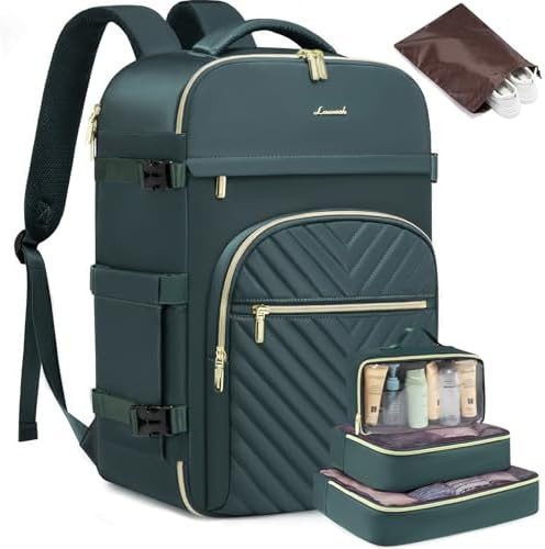 LOVEVOOK Large Travel Backpack for Women, TSA Carry on Backpack for Airplanes, 40L Personal Item ... | Amazon (US)