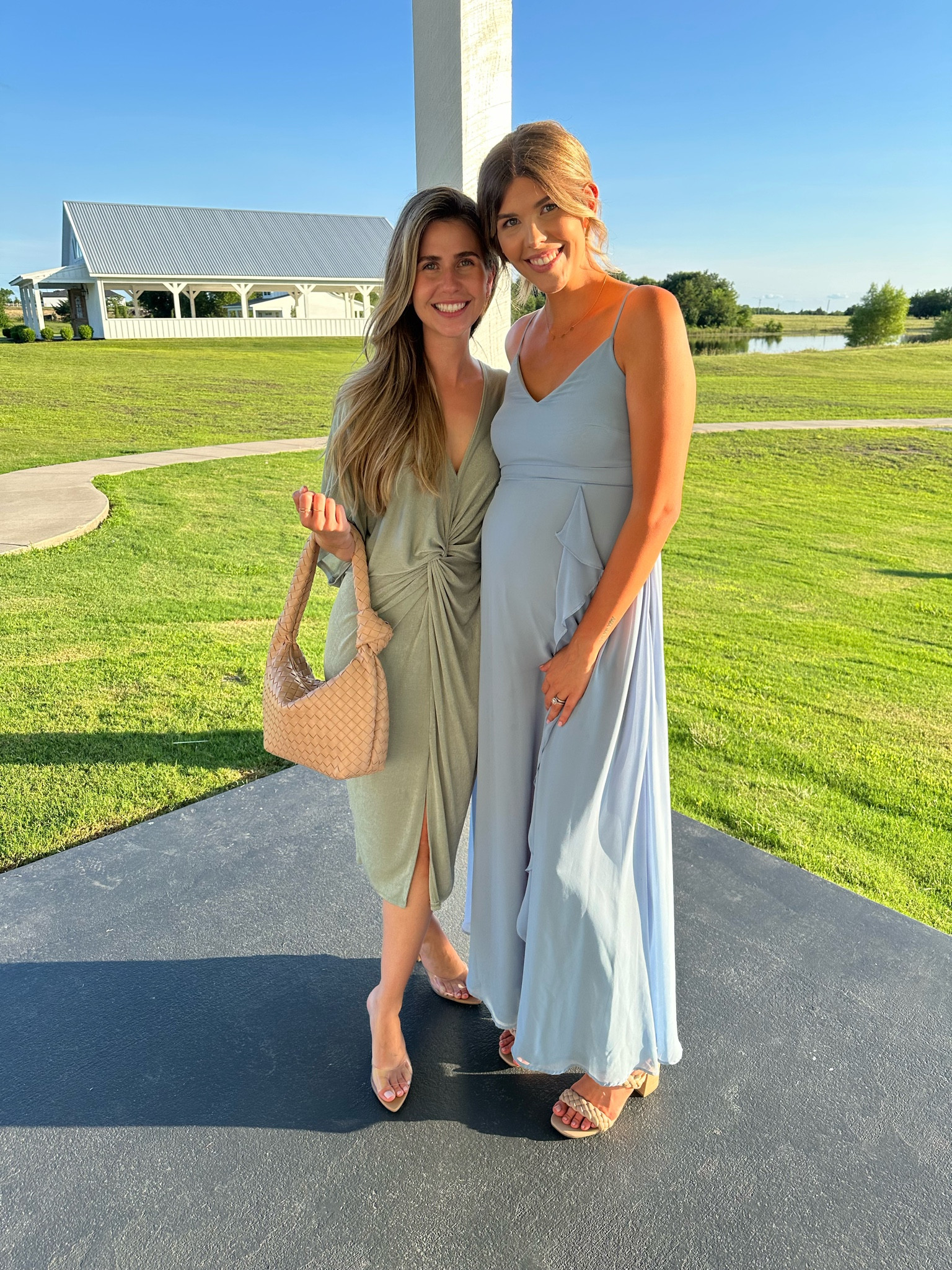 wedding guest looks 

online this bag looks a salmon color, but it’s not in person It’s a true tan. 

 shoes are true to size






@Morgan.Speiser 
wedding guest outfits, spring wedding outfits, spring dresses, pastel dresses. 

#LTKParties #LTKSeasonal #LTKStyleTip