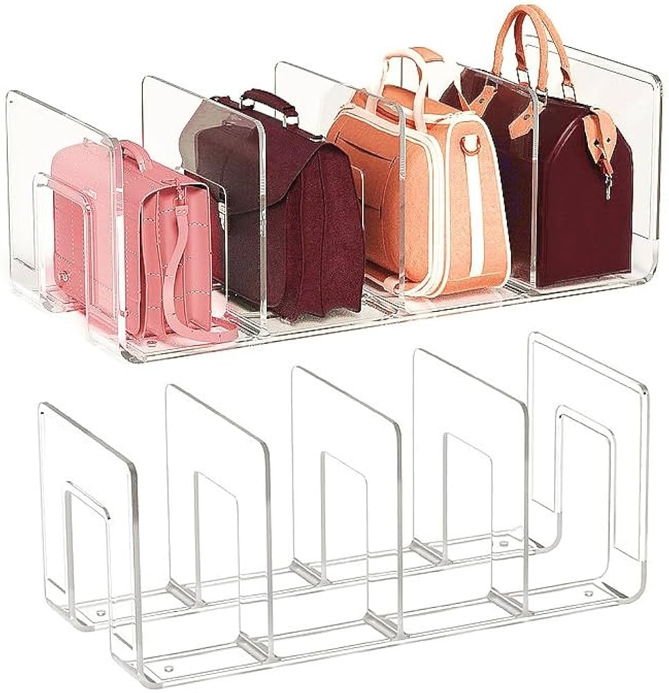 frtzal Purse Closet Organizer,Purse Organizer for Closet,Handbag Organizer,Desk File Sorter Purse... | Amazon (US)