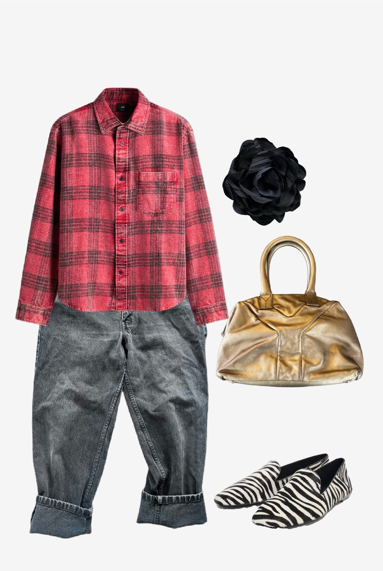 Jeans, brooch, and bag are preloved/vintage.

#LTKcanada #LTKstyletip
