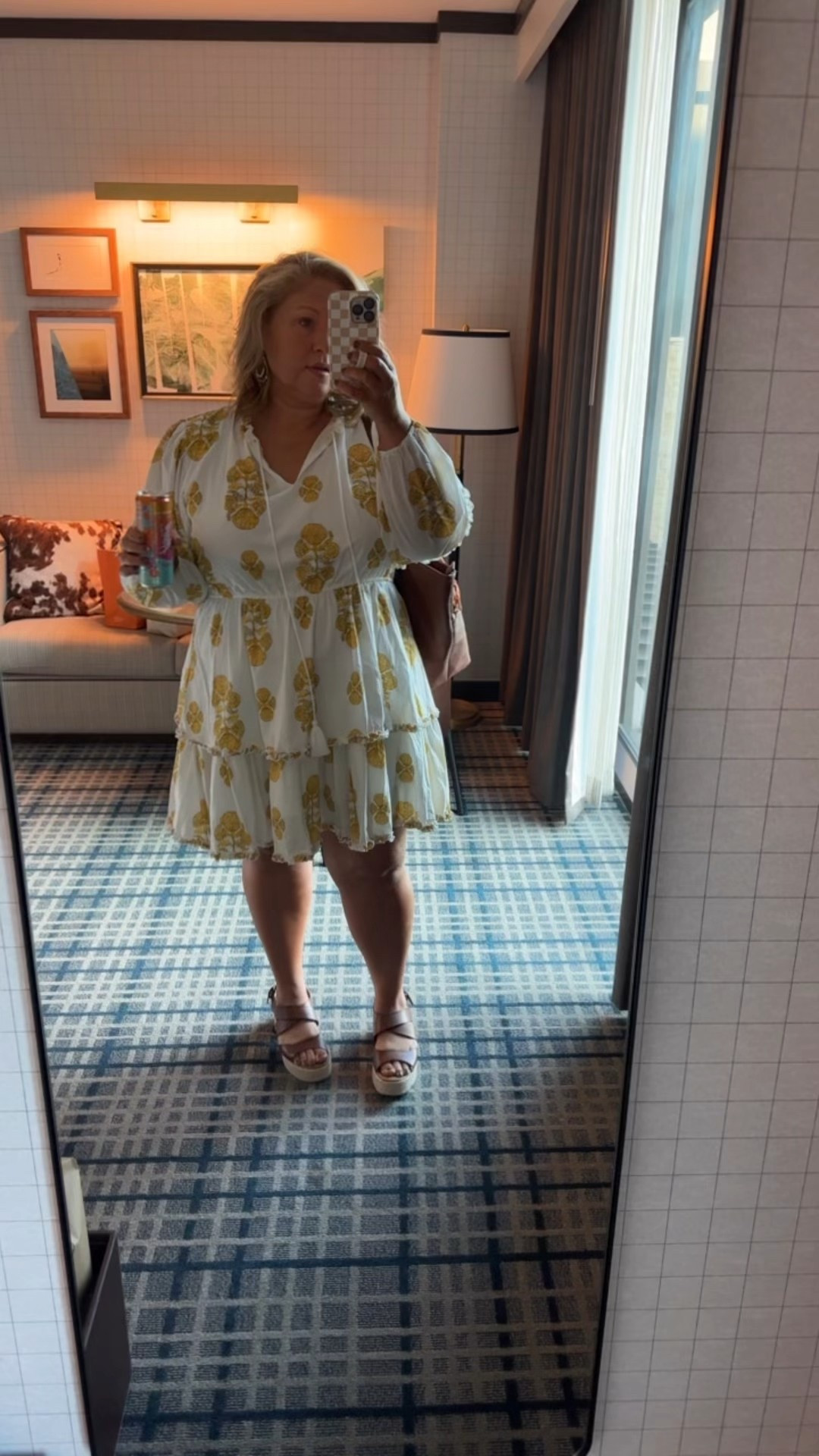 Day 2 look for keynote speakers and classroom sessions. Love this cute and flowy dress from Kohl’s. I’m wearing the XL and have plenty of room.  My sandals are from Walmart, and so comfortable because they are wedge heals from Walmart.

#LTKOver40 #LTKMidsize #LTKCon