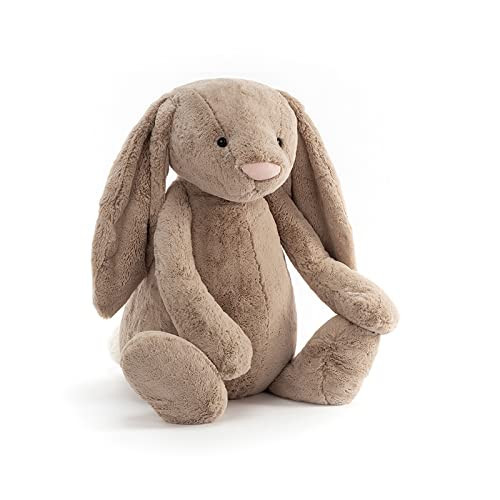 Jellycat Bashful Beige Bunny Stuffed Animal, Really Really Big 42.5 inches - Rabbit and Bunny Plush Toy - Classic Children's Gift | Amazon (US)