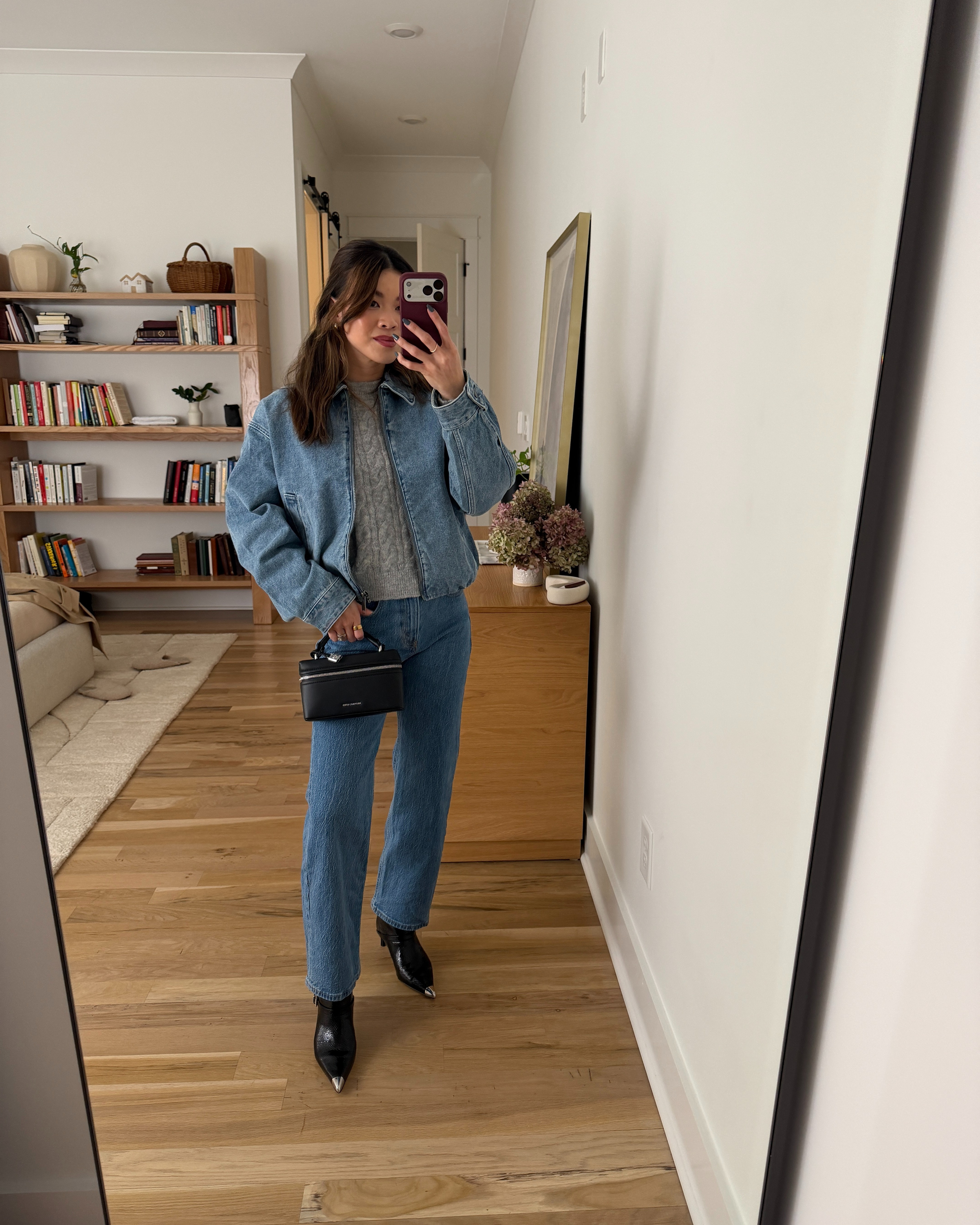 Sizing info:
•jeans size 23 extra short in short medium marble
•sweater size XS
•jacket size XS

petite fashion, get dressed with me, outfit inspiration, ootd, nashville outfit, Nashville influencer, petite style, vacation style, casual outfits, mom style, petite pants, spring outfits, spring outfit info, spring pants, spring outfit idea, spring top, spring bag, spring sweater, spring shoes, winter outfit, winter pants, winter outfit inpso, winter outfit idea, winter top, winter style, winter sweater, cozy sweater, cold weather sweater, cold weather outfit, bag, purse, denim, jeans, Michael Kors 

 

#LTKootd #LTKSeasonal #LTKPetite