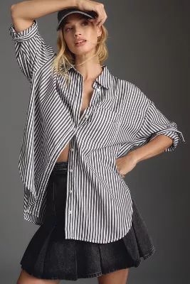 The Bennet Buttondown Shirt by Maeve | Anthropologie (US)