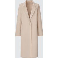 WOMEN Wool Blend Chester Long Coat | UNIQLO (UK)