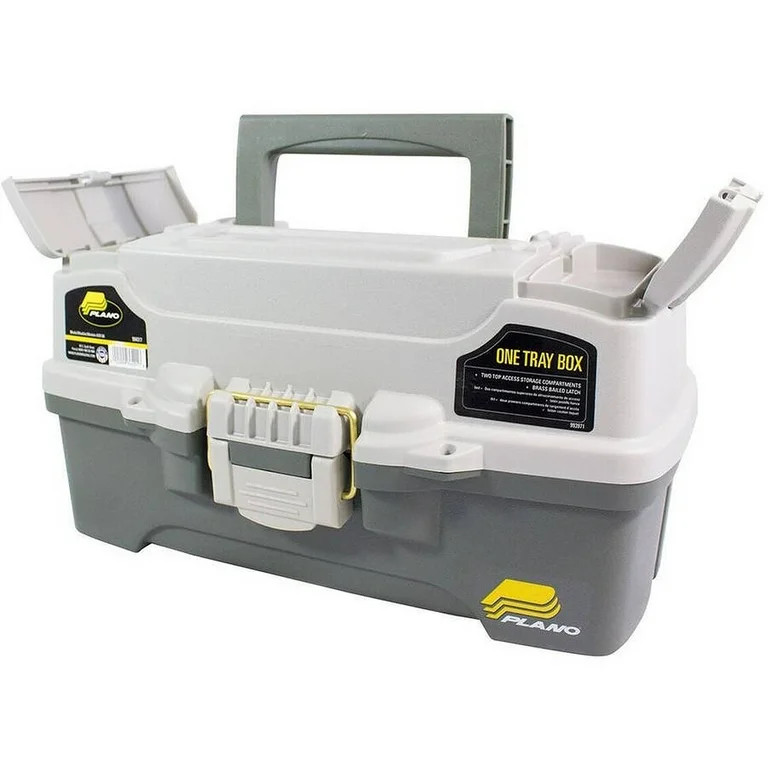 Plano 6201 One-Tray Tackle Box, Bait Storage, Extending Cantilever-tray Design | Walmart (US)
