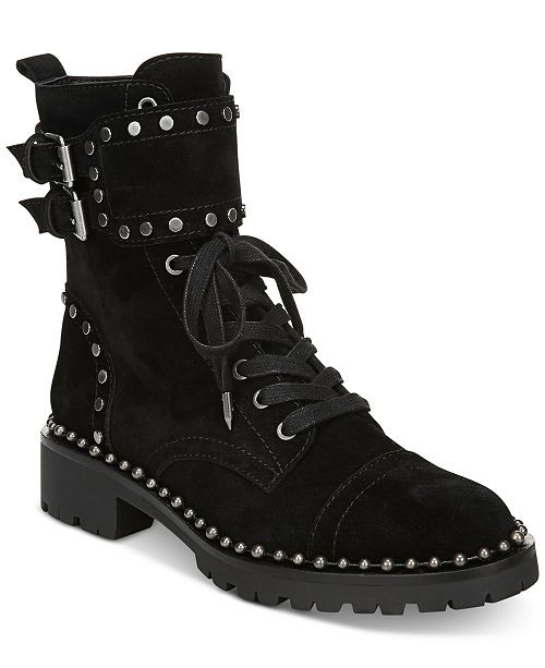 Jennifer Studded Combat Boots | Macys (US)