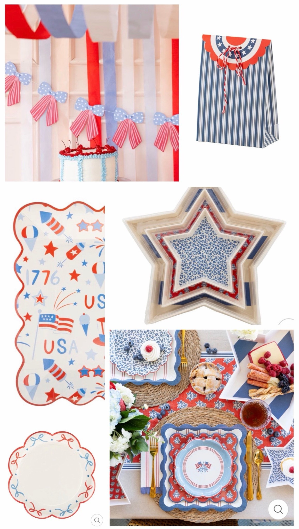 Classic Americana paper plates, decor & more for your 4th of July parties & BBQs.

#LTKHome #LTKmomlife #LTKSeasonal
